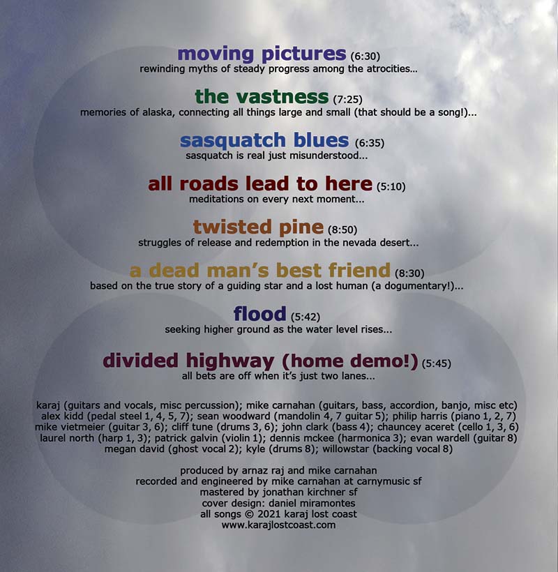 Karaj Lost Coast Moving Pictures