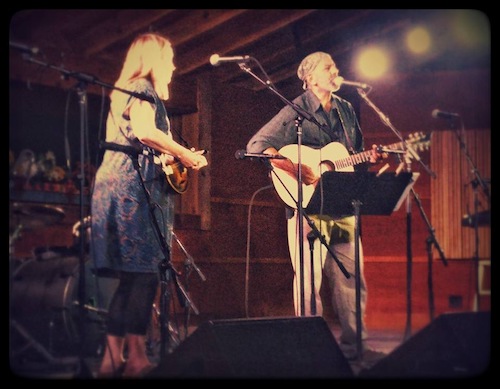 arnaz performing at song school