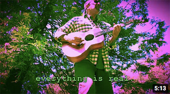 arnaz playing guitar